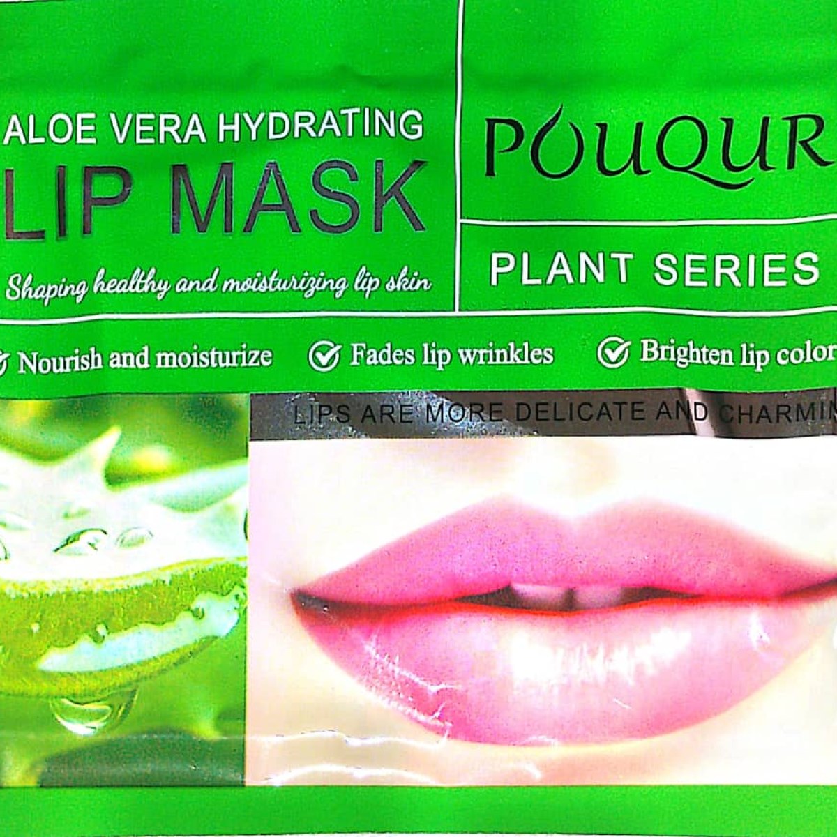 POUQUR Aloe Vera Hydrating Lip Mask - Mixte - Kallos by Aphrodite