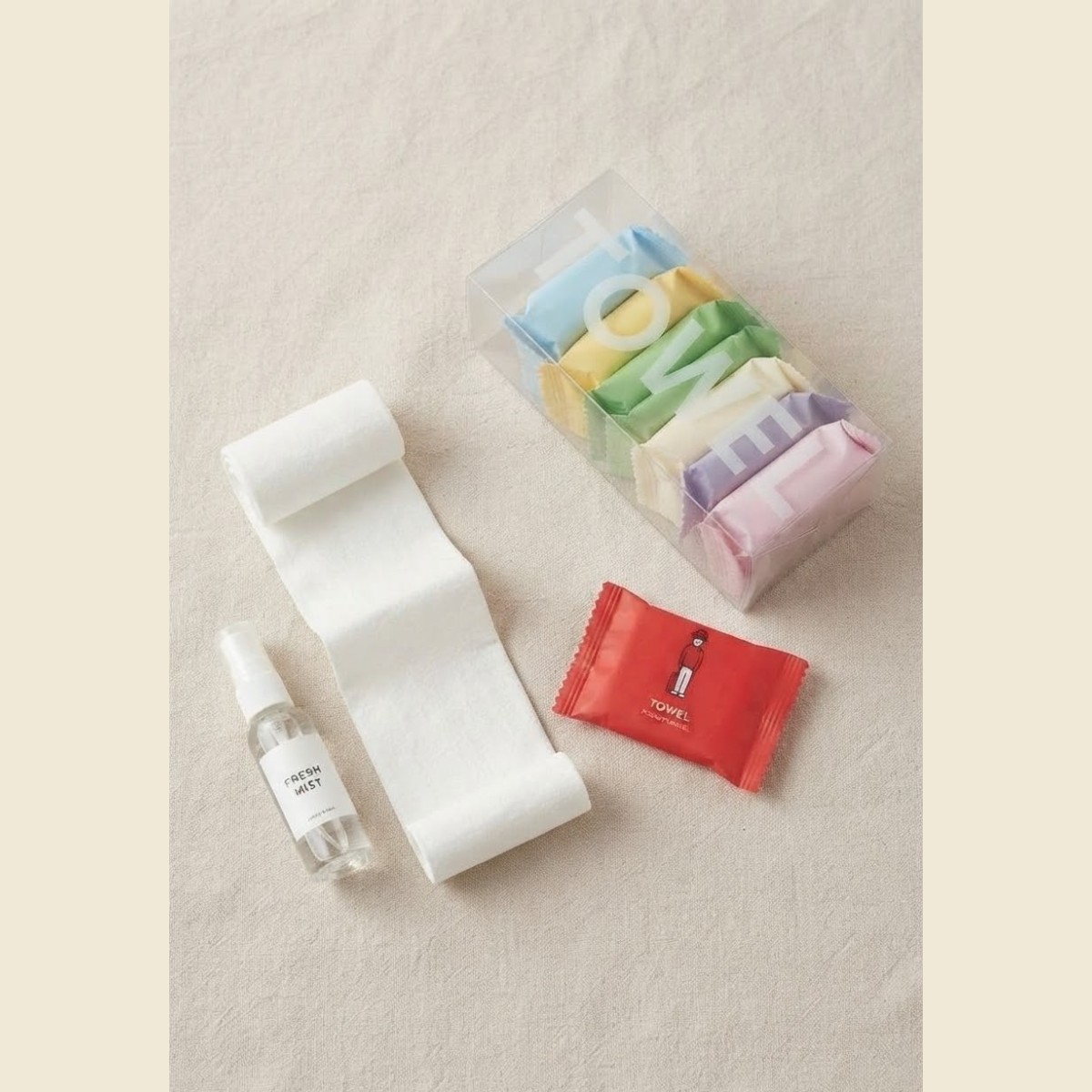 Coffret de Serviettes Compressées Magiques Pocket Travel